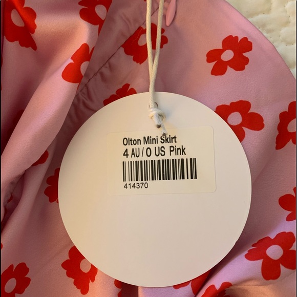 BRAND NEW W TAGS* princess polly olton mini skirt - Picture 4 of 7